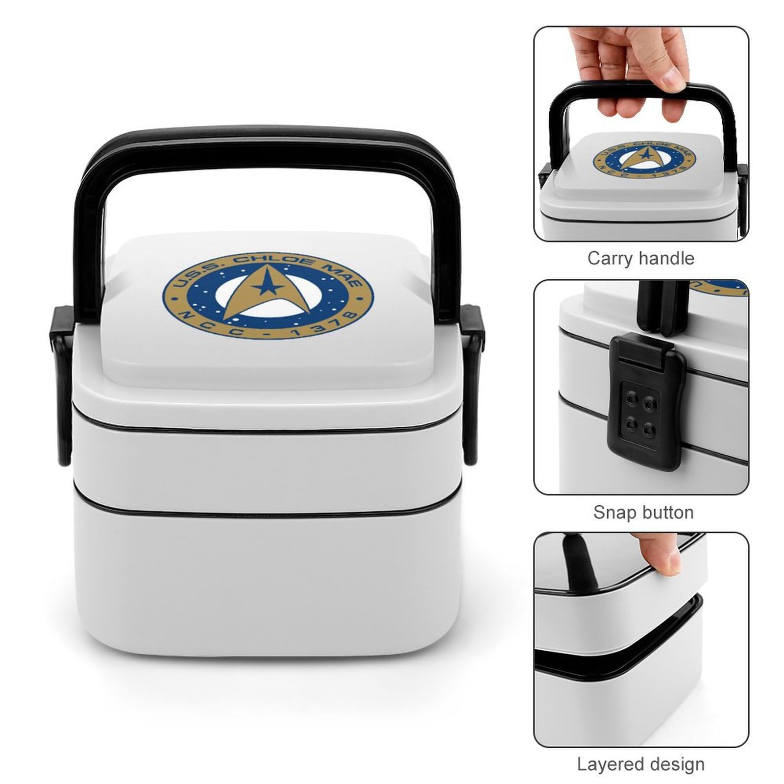 Amazon | スタートレック 弁当箱 2段 ランチボックス 二段